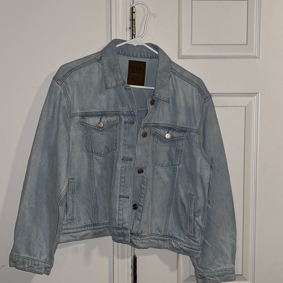 *SOLD*NWT GAP ICON Denim Jacket~Size Large Tall - Picture 5 of 5